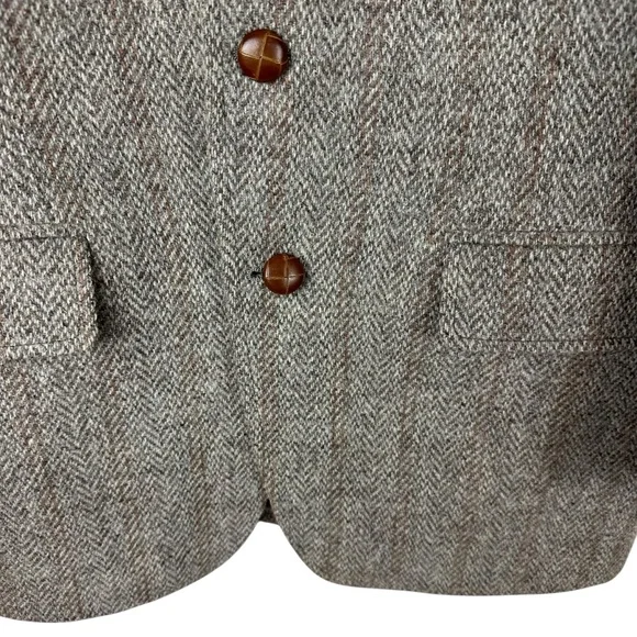 Adam's Row Vintage Pure Virgin Wool Blazer - Picture 3 of 11